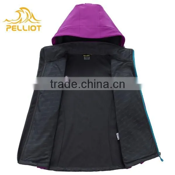 Hoodies Casual Waterproof Breathable Outdoor Women Softshell Jacket photo-4