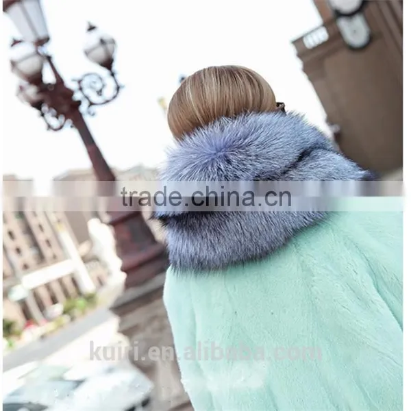 2016 Sliver Fox Fur Whole Skin Luxury Wedding Genuine Real Whole Skin Fox Fur Neck Ring Shawls Winter Women Fur Scarves Pashmina photo-2