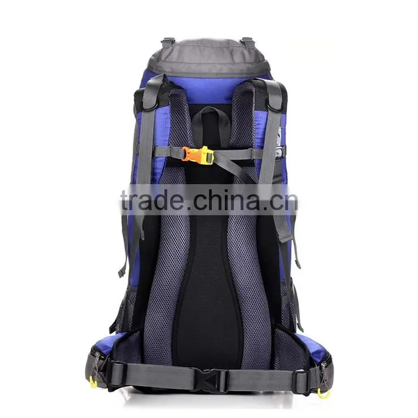 Hidden Compartment Hot Style Outdoor Denim Hemp Backpack photo-3