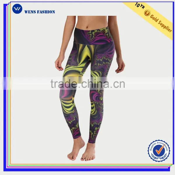 Cheap Sportswear Fitness Pants Fashion Tights for Women photo-3