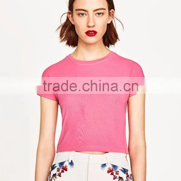 China OEM Service Design Hot New Style 180g 100% Cotton Short Sleeve O-Neck T Shirt In Bulk photo-2