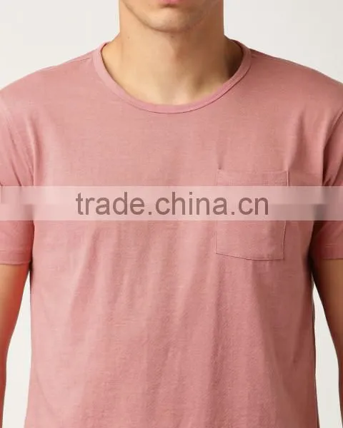 2017 Guangzhou Shandao Garment New Design 180g 100% Cotton Plain Short Sleeve O-Neck Men's T Shirt photo-4