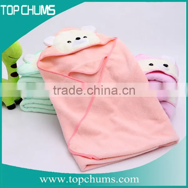 High Quality Lovely Animal Cotton Bath Baby Hooded Towel photo-5