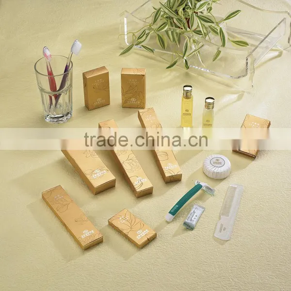 Wholesale Guang Zhou Disposable Luxury Hotel Supplies Amenities Set