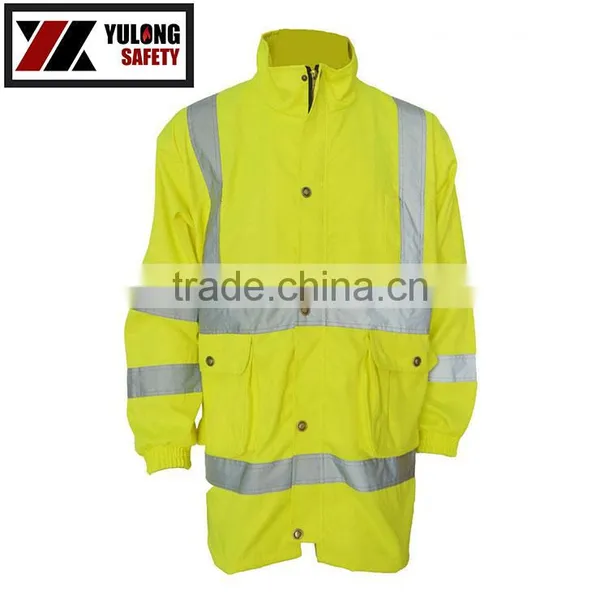 HRC2 Hi-visibility Fire Proof Rain Jackets For Sale photo-3