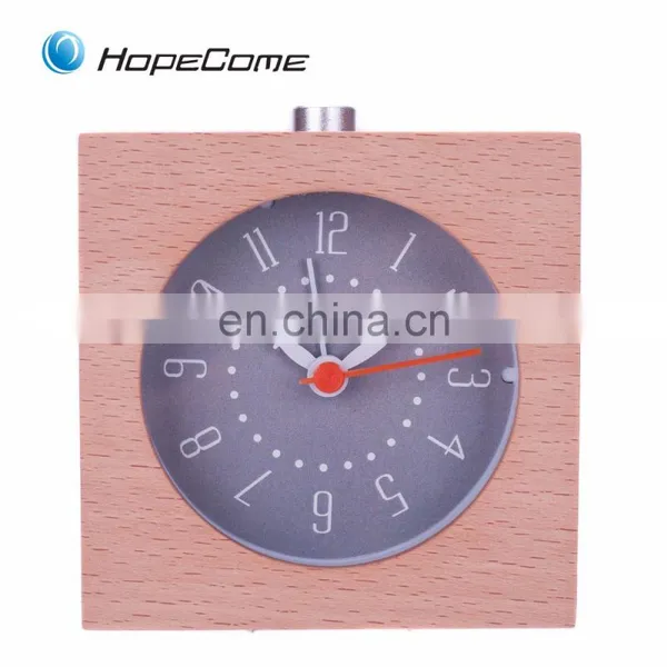 For Sale Desk Wooden Clock With Snooze &Alarm With High Quality photo-3
