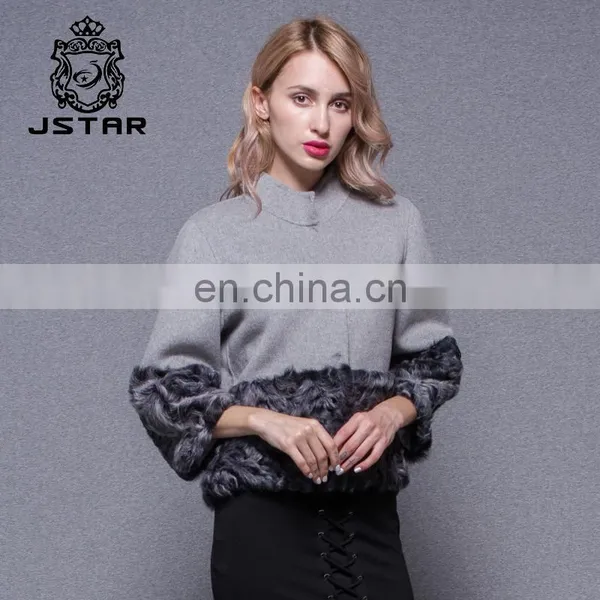 High Quality Women Three-Quarter Sleeve Cashmere Cardigan Coat for Women photo-2