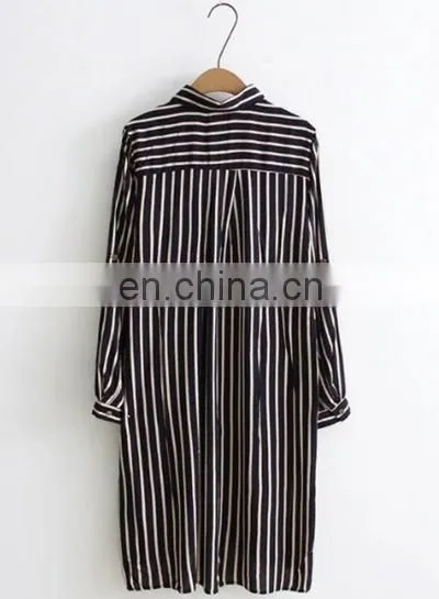 Latest Stripe Shirt Designs for Women photo-2