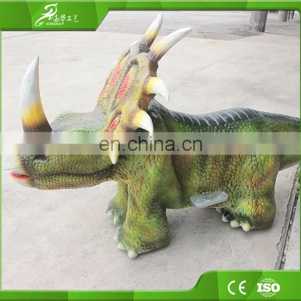 KAWAH Amusement Park Playground Coin Operated Dinosaur Riding Toy photo-3