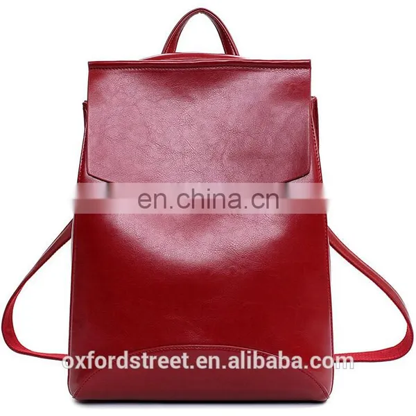Fashion Leisure Backpack pu Trend All-match Backpack photo-3