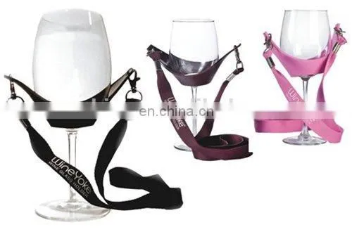 Custom Polyester Printed Neck Lanyard With Wine Glass Holder Lanyard photo-3