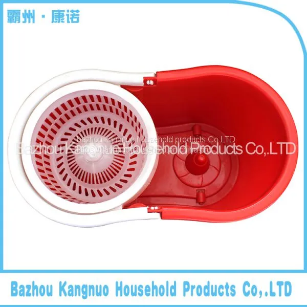 Famous Brand Plastic Bucket 360 Microfiber Floor Cleaning Mop, Magic Spin Mop