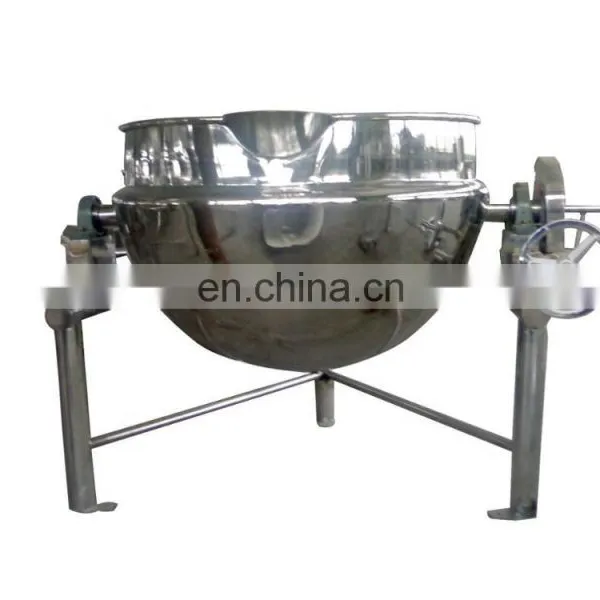 Jacketed Kettle Candy Food Processing Steam Electric Heating Jacketed Kettle photo-4