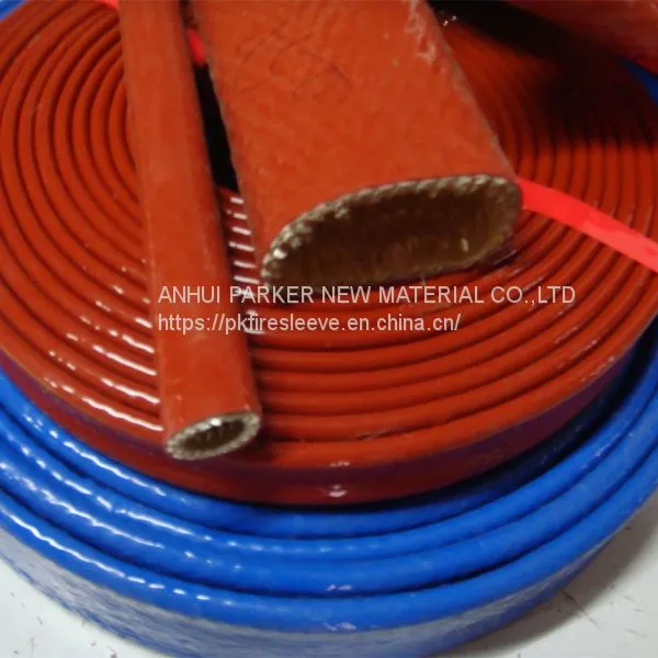 Silicone Rubber Glass Fiber Hydrulic Hose Fire Sleeve photo-5
