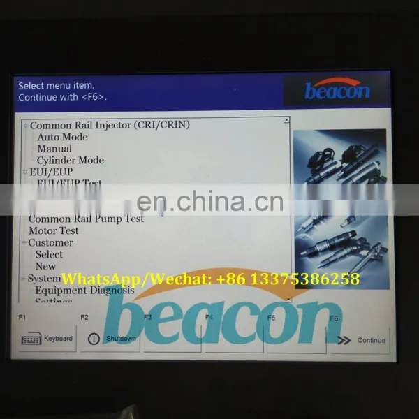 EPS205 CRDI QA Coding Function Common Rail Diesel Fuel Injector Test Bench Eps200 photo-5
