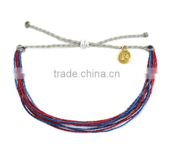 Diy Wax Cord Woven Custom String Bracelets for Friend photo-6