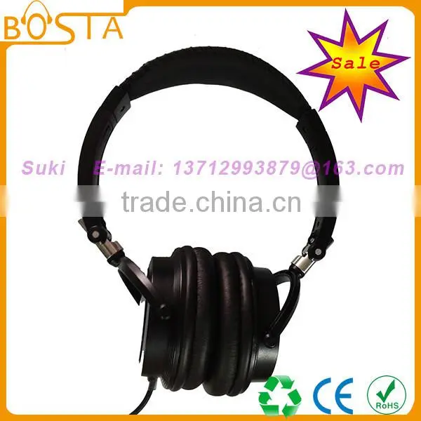 Multi-colors Long Cable High End Black Top Headphone for Gift photo-3