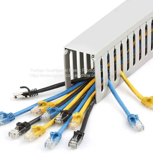 ZGYZJM PVC Industrial Wire Duct Cable Management Raceway Slot - Network Cable Cable Hiding Kit photo-3