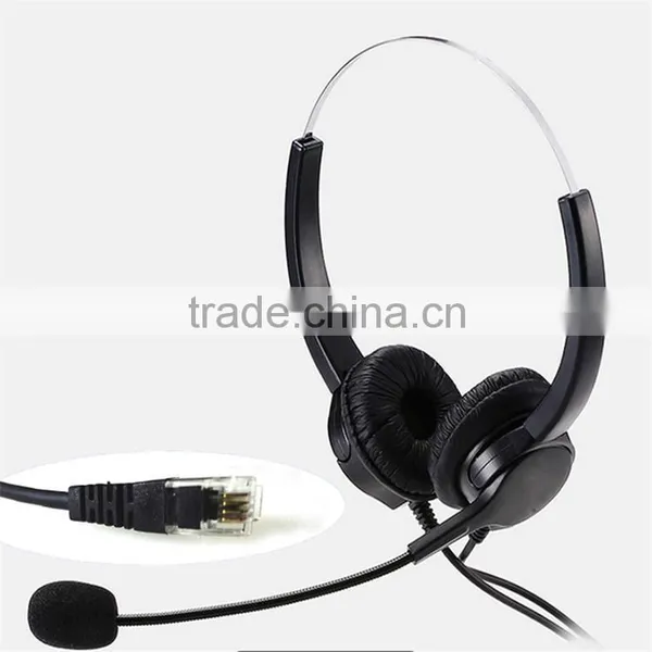 Rj9 Plug Call Center and Noise Cancelling Service Center Headset photo-5