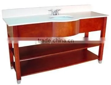 China Factory Supply Wood Vanity Cabinet Factory photo-6