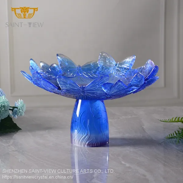 SAINT VIEW 2022 Butterfly Household Series Cake Minimalist Nordic Wedding Decoration Chocolate Tray Food Plate photo-5