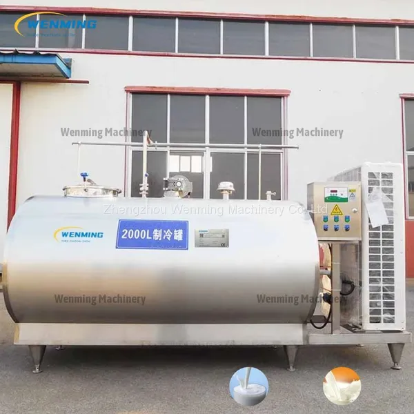 Milk Cooling Tank Milk Storage Tank Refrigeration Tank Liquid Storage Chilling Tank for Breast Milk Freezer Storage Milk Tanker for Sale photo-5
