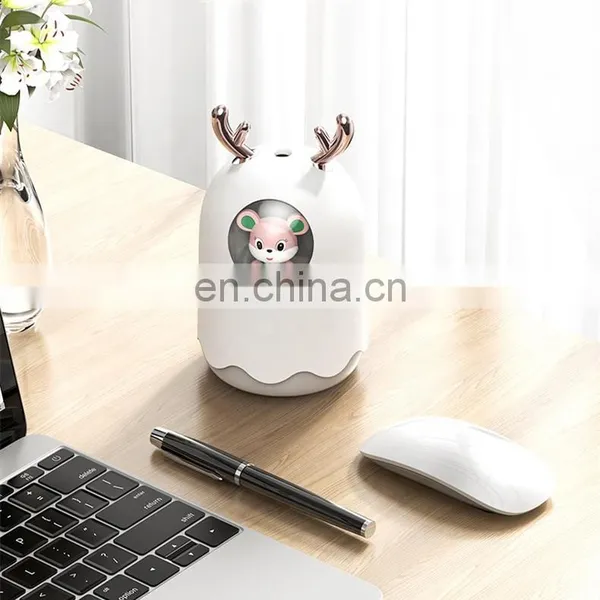 High Quality 300ml Ultrasonic Air Humidifier Essential Oil Diffuser For Home Car Usb Fogger Mist Maker With Led Night Lamp photo-3