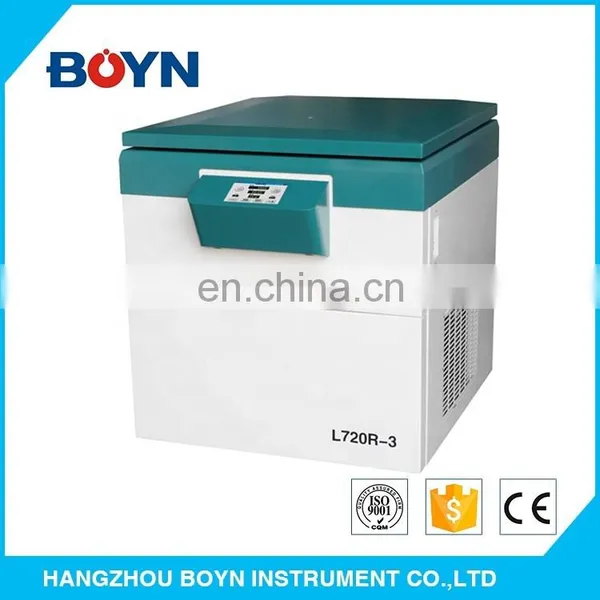L720R-3 Medical Blood Bank Bag Refrigerated Floor Type Low Speed Cooling Centrifuge photo-2