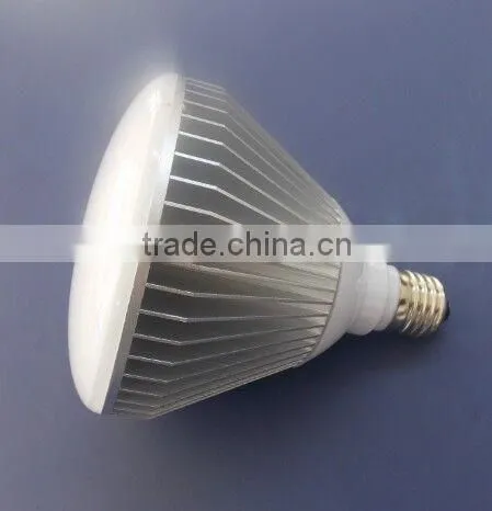 Shenzhen GK High Brightness AC100~300V IP65 E27 20W Led Par38 Cob Lamp photo-5