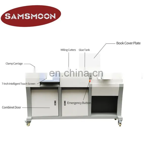 SPB-60HCA3 a4 a3 Full Automatic Hardcover Glue Book Binder Making Machine Paper Glue Binding Machine photo-4