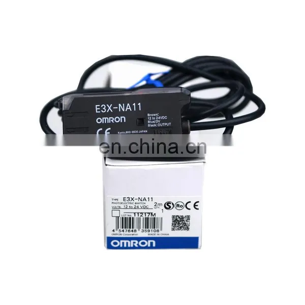 Brand New Omron Fiber Optic Amplifier Omron Fibre Optic Cable E3X-HD6 E3XHD6 photo-3