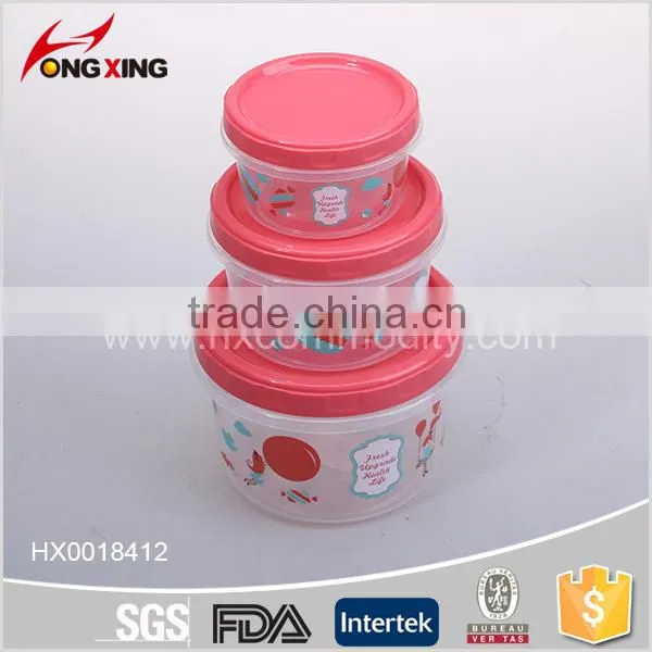250+500+1000ML Plastic pp Lunch Box Vegetable and Fruit Fresh Keeping Box photo-5