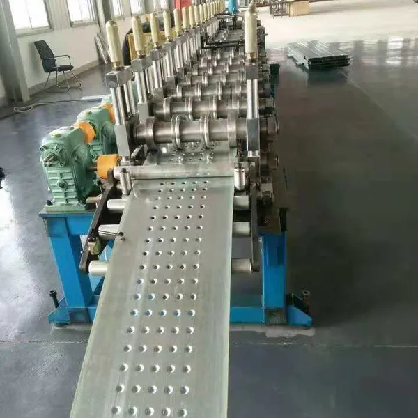 Construction Material Scaffold Board Roll Forming Machine Walk Board Roll Former Manufacture Line photo-2