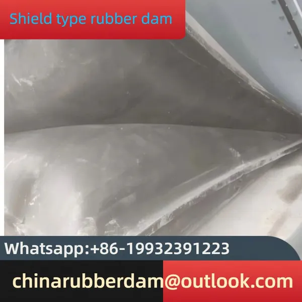 Pillow Type Rubber Dam, Slope Retaining Dam, Supply of Flood Control Retaining Dam, Gas Shield Dam Construction photo-2