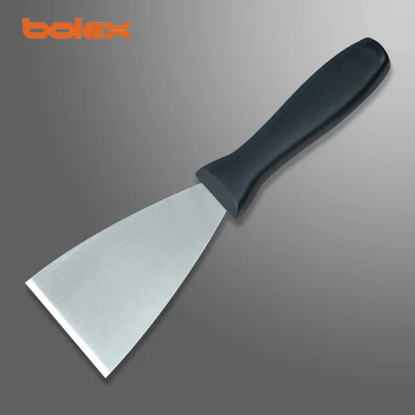 Grill Scraper Blades and Small Slant Edge Grill Scraper, Heavy Duty Casting Aluminum Flat Top Grill Accessories, Commercial Griddle Scraper photo-3