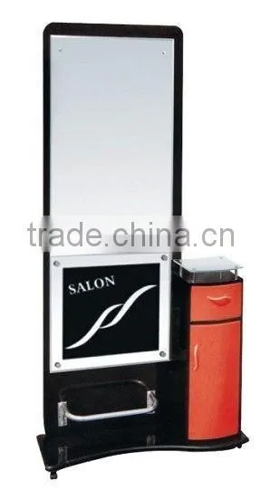 Beiqi High Quality Fashionable Hairdressing Barber Shop Salon Unit Mirror With Drawer Salon Makeup Furniture photo-2
