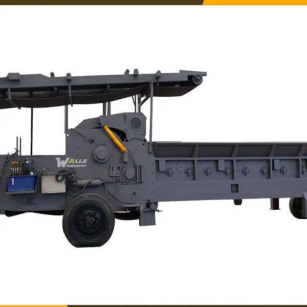 Wood Chipper Price Diesel Drive Easy Mobility With Heavy-Duty Wheels