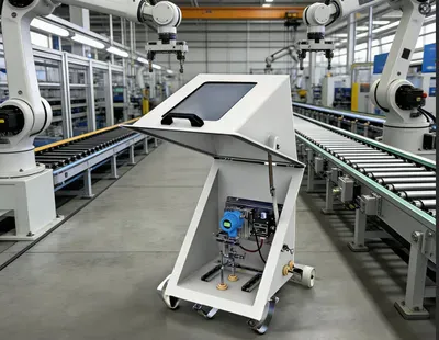 Fiberglass Heated Enclosure for Power Plant Control Panels in Freezing Conditions