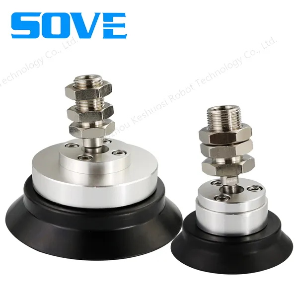 ZPT-32~125HN/S-B01-A14 Series Silicone/Rubber Vacuum Cup SMC Brand Perfect Alternative Product Single Layer Universal Swivel Suction Cup photo-3