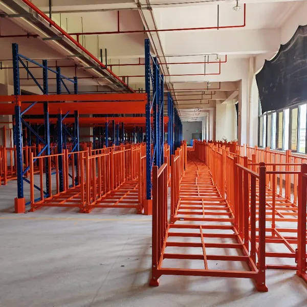 Industrial Heavy Duty Adjustable Metal Shelving Rack for Warehouse Supermarket Tire Fabric Roll Display