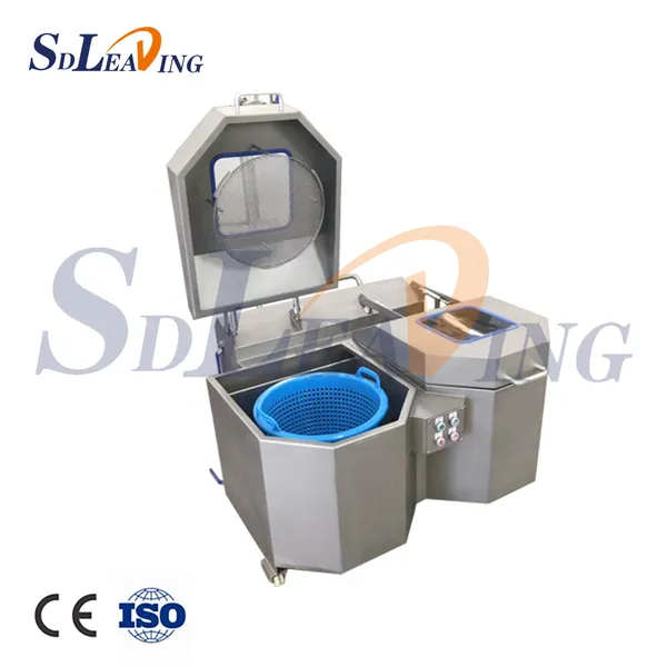 Automatic Stainless Steel Vegetables and Fruit Washing Machine Commercial Ultrasonic Bubble Washer for Restaurant and Hotel photo-5
