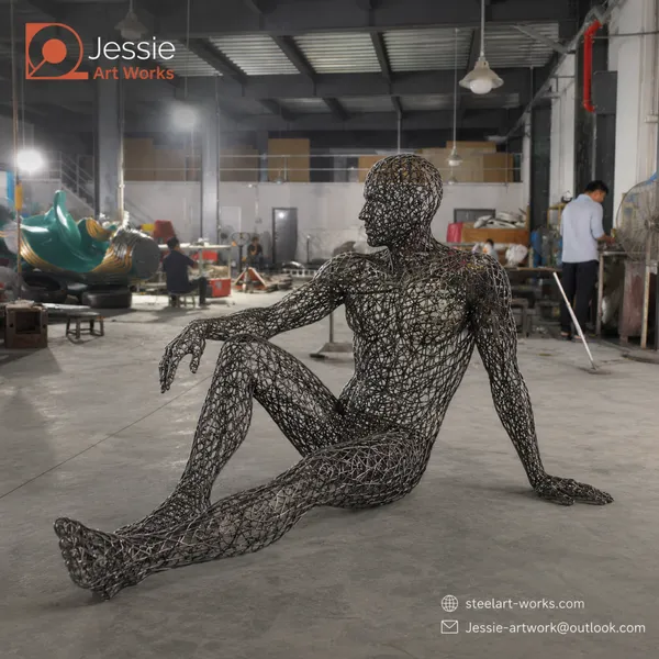 Life Size Soldier Figure Sculpture for Historical Display photo-2