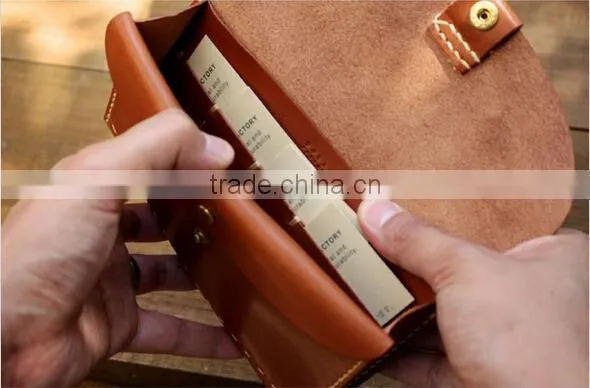 Minimalist Wallet Wallet Power Bank Leather Passport Wallet photo-3
