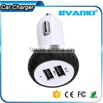 2016 Trending Products New Dual Car Usb Charger Quick Charge 2.0 Car Charger Universal Car Phone Charger Bulk Buy From China Supplier's Choice photo-5