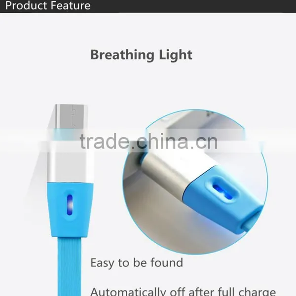 Breathing Light LED USB-C 2.0 Cable Without Twine photo-3
