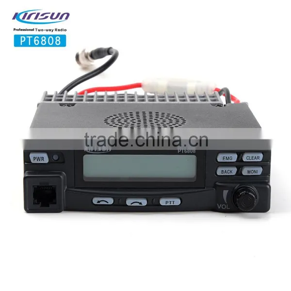 Kirisun PT6808 Professional Mobile Radio Compliant With MPT1327 Trunking System 350-390/400-450Mhz Mobile Radio photo-2