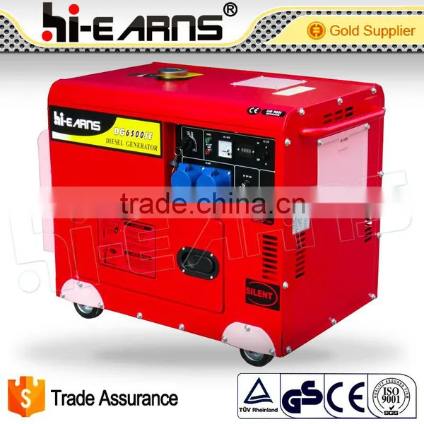 5KVA Red Color With Hour Meter Used Small Diesel Generators photo-5