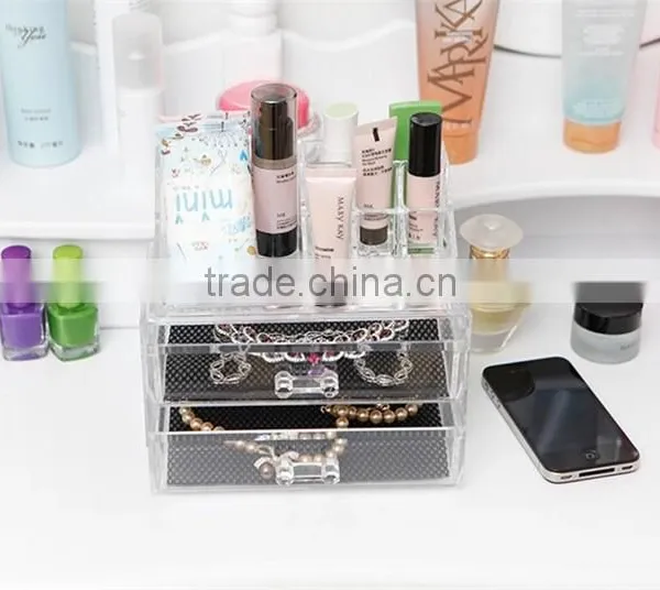 Small Plastic Drawer Makeup Display Box photo-5