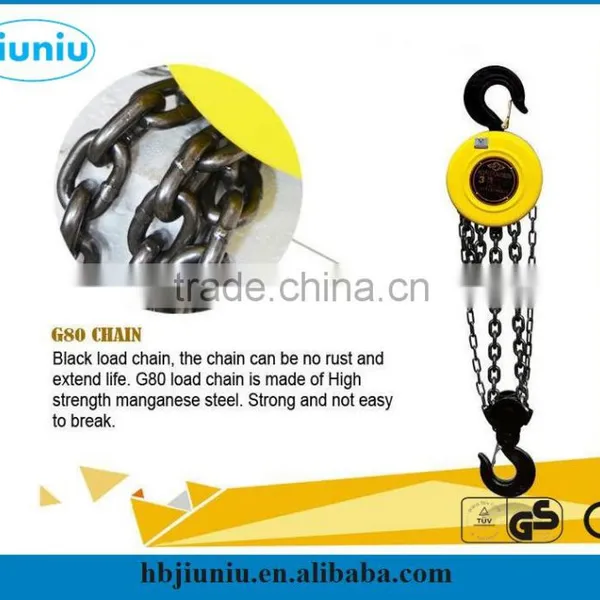 2016 New Conditon HSZ Type 10T*6M Chain Hoist photo-3