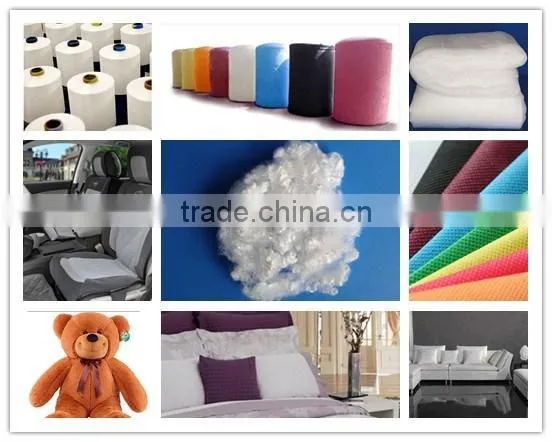 Non-Woven Fabric,Spinning Use and 100% Polyester Material Fiber photo-6